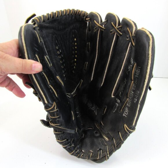 Spalding Air Control Fit Black RHT 5 Finger Baseball Glove Air Flex 13.5 - Picture 8 of 11